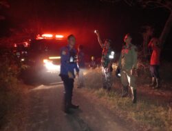 1,7 Hektar Lahan Perkebunan Jati Milik Warga di Cigasong-Majalengka Hangus Terbakar