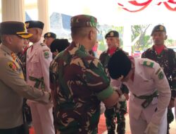 Dandim Hadiri Pengukuhan Paskibraka Tingkat Kabupaten Majalengka
