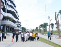 Presiden Jokowi, Ajak para Pimpinan Lembaga Negara untuk Mengunjungi Sejumlah Infrastruktur Penting di IKN