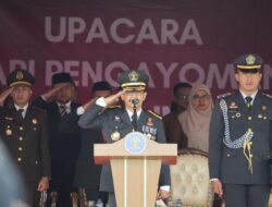 Sempat Diguyur Hujan, Upacara Peringatan Hari Pengayoman di Kemenkumham Aceh Berlangsung Khidmat