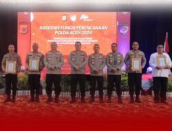 Kapolda Aceh, Buka Rakernis Fungsi Biro Perencanaan Polda Aceh.
