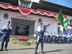 Pelepasan Kontingen Jawa Barat menuju PON XXI 2024