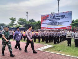 Apel Gelar Pasukan Mantap Praja Candi Siap Amankan Pilkada 2024 di Wilayah Boyolali