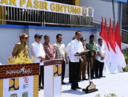 Peresmian Pasar Pasir Gintung Kota di Kota Bandar Lampung