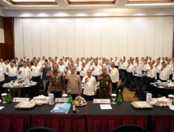 Ikuti Rakor Satgas Saber Pungli UPP, Kepala Kantor Wilayah Kemenkumham Aceh Dukung Aceh Bebas dari Pungli.