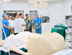 Presiden Joko Widodo, Mengapresiasi Kualitas Gedung Pelayanan Kesehatan Ibu dan Anak di RSHS.