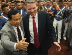 Prabowo Subianto, Menyambut Kedatangan Menteri Pertahanan Australia.