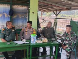 Kapolsek Leuwimunding Gelar Sinergitas TNI-Polri di Makoramil 1710