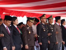 Kapolres Majalengka Hadiri Upacara Puncak HUT ke-79 Kemerdekaan RI di Kabupaten Majalengka