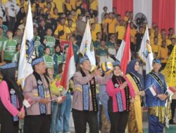 Polda Jabar, jadi Tuan Rumah Bola Voli Turnamen Kapolri Cuo 2024 Zona IV