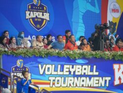 Kegiatan Turnamen Bola Voli Kapolri Cup 2024