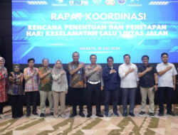 Korlantas Polri-Jasa Raharja Rakor Penentuan Hari Keselamatan Lalu Lintas