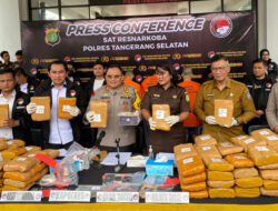 Bongkar Pabrik Kue Ganja, Polres Tangsel Tangkap Tiga Tersangka