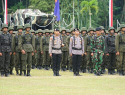 325 Taruna Akpol dan 781 Akmil Ikuti Upacara Pendidikan Dasar Integrasi