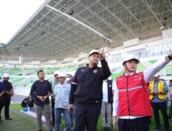 Tinjau Stadion Utama Sumut, Menpora Dito Ingin Pastikan Pelaksanaan Closing Ceremony PON XXI Aceh-Sumut 2024 Berjalan Lancar