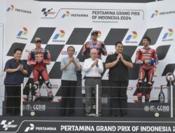 Menpora Dito Dampingi Presiden Jokowi Tonton MotoGP Mandalika 2024