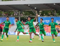 Tim Sepak Bola Sumut Sukses Kalahkan Jateng 2-0 di PON XXI Aceh-Sumut