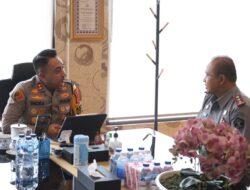 Kapolres Majalengka Sambut Kunjungan Kalapas Majalengka di Mapolres