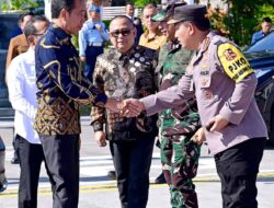 Panglima TNI Lepas Keberangkatan Presiden RI Kembali Ke Jakarta