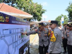 Kapolres Majalengka Pimpin Tactical Wall Game untuk Pengamanan Unjuk Rasa DPC LSM LIDIK