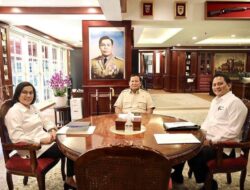 Sri Mulyani Indrawati, Melaporkan Perkembangan APBN kepada Prabowo Subianto.