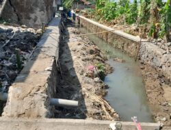 Miris!!! Pekerjaan Saluran Irigasi di Desa Babakan Anyar, Diduga Mark Up Angaran.