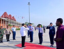 Kunjungan Kerja Presiden Joko Widodo, ke Kota Surakarta.