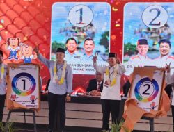 KPU Majalengka Gelar Pengundian Nomor Paslon Pilkada 2024.