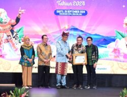 Pj Bupati Majalengka, Dedi Supandi kembali dapat Penghargaan dalam Bidang Wisata.