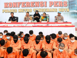 Dua Bulan, Polrestro Tangkot Tangkap 50 Pelaku Curanmor