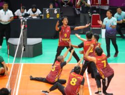 Kalahkan Jatim, Kalsel Melaju ke Final Voli Duduk Peparnas XVII Solo 2024