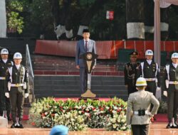 Presiden Joko Widodo Pimpin Upacara Peringatan Hari Kesaktian Pancasila di Monumen Pancasila Sakti Jakarta