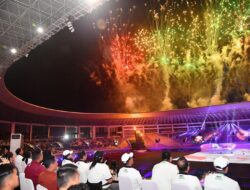 Presiden Joko Widodo, Membuka Pekan Paralimpiade Nasional XVII 2024 di Surakarta.