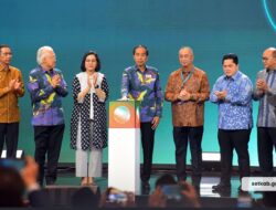 Presiden Joko Widodo, Resmikan Pembukaan BNI Investor Daily Summit 2024 di Jakarta.
