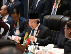 Wakil Presiden RI, Hadiri Sesi Pleno di National Convention Center Laos.