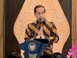 Presiden Joko Widodo Memberikan Sambutan Dalam Acara Kompas100 CEO Forum 2024 di Istana Garuda IKN