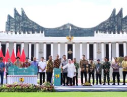 Presiden Joko Widodo Resmikan Istana Negara di Ibu Kota Nusantara Kalimantan Timur