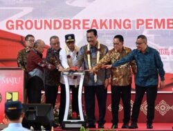 Menteri Koordinator Bidang Kemaritiman dan Investasi Didampingi Menteri Perhubungan, Resmikan Bandara Dhoho di Kab.Kediri