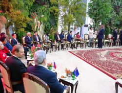 Presiden Prabowo Subianto Menerima Sejumlah Tamu Pemimpin Negara di Istana Merdeka Jakarta.