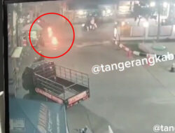 Cekcok dengan Istrinya, Pria Nekat Bakar Diri di Dekat Pom Bensin Tangsel
