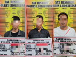 Polres Lhokseumawe Tangkap Tiga Tersangka Penimbunan BBM Bersubsidi