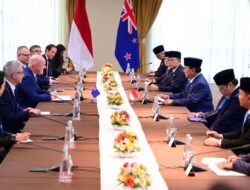 Presiden Republik Indonesia, Prabowo Subianto, Gelar Pertemuan Bilateral dengan Perdana Menteri Selandia Baru.
