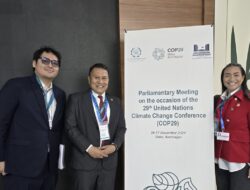 Di Parliamentary COP29 Azerbaijan, BKSAP Tegaskan Komitmen Indonesia dalam Penanganan Perubahan Iklim