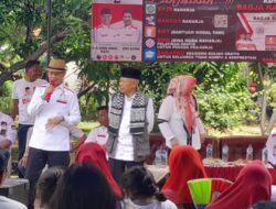 Kegiatan Kampanye Paslon Cabup No 2, Paparkan 5 Program Kartu Unggulan Bagja Raharja di Gandasari.