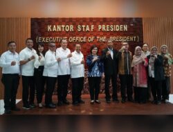 Kepala dan Wakil Kepala Staf Kepresidenan, Menerima Kunjungan Ketua Komnas HAM Indonesia