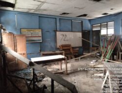 Ruang Kelas Rusak, Pelajar SD di Kirisik Jatinunggal Terpaksa Gantian Belajar