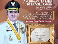 Pemkab Majalengka kembali Raih Penghargaan Anubhawa Sasana Desa