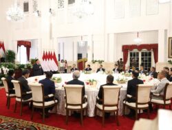Presiden Prabowo Subianto, Gelar Jamuan Makan Siang Bersama Delegasi JAPINDA dan JJC di Istana Negara Jakarta.