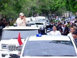Presiden Prabowo Disambut Meriah di Pembukaan Apel Kasatwil Polri 2024