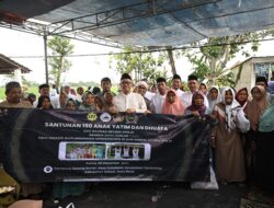 UPZ Baznas Setjen DPR RI dan DKM Masjid Baiturahman Salurkan Zakat ke Mustahik di Tambelang Bekasi